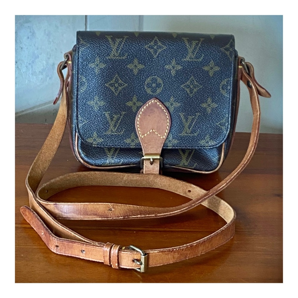 🥳🥳AUTHENTIC LOUIS VUITTON CARTOUCHIERE PM SHOULDER CROSSBODY BAG MONOGRAM